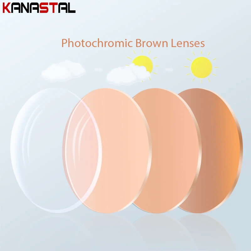 Prescription Photochromic Green Lenses 1.56 1.61 Index Optic Lenses Blue Light Blocking Lenses Myopia Presbyopia Glasses Lenses thumbnail 3