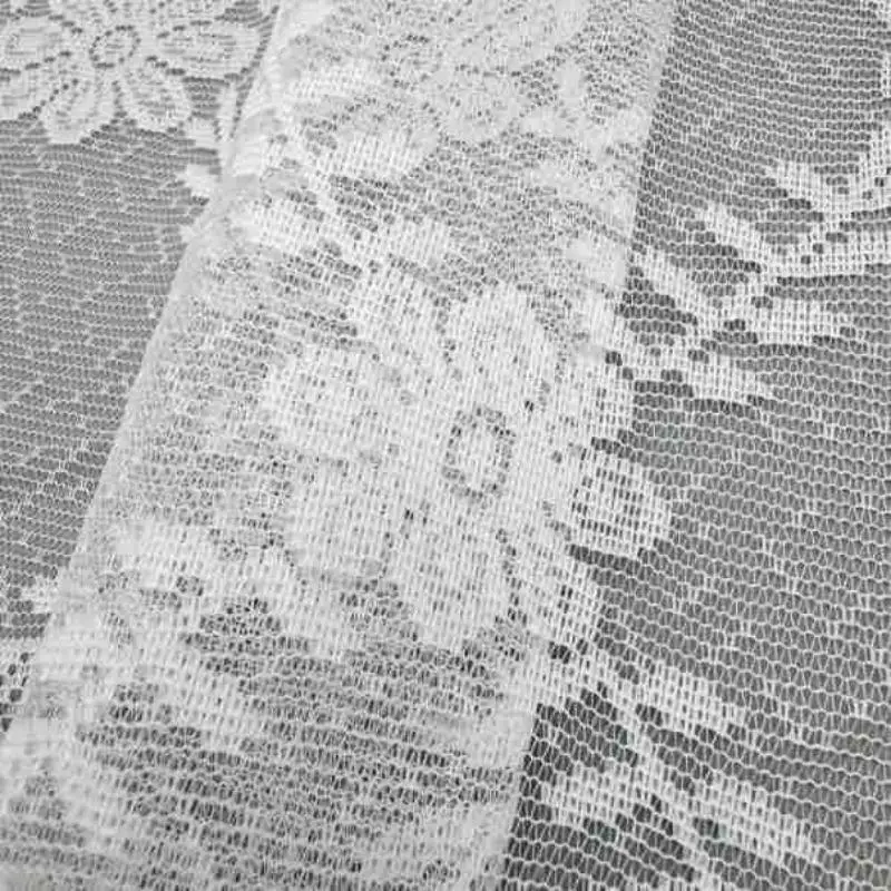 1pc Nordic Style Lace Curtain Short Window Treatment for Kitchen And Living Room Decor Home Decorative thumbnail 6