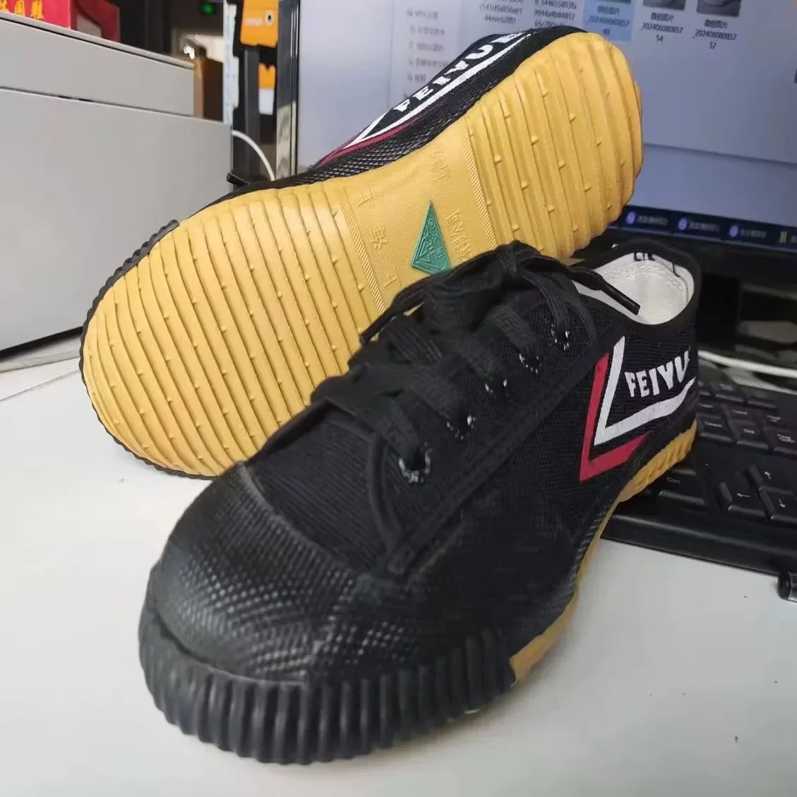 Kung Fu Shoes men Shoes for Woman Martial Arts Tai Chi Taekwondo Wushu Karate Footwear Sports Training Couple Sneakers Plus Size thumbnail 5