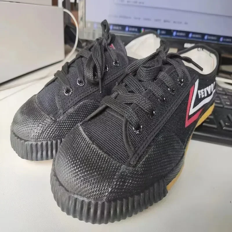 Kung Fu Shoes men Shoes for Woman Martial Arts Tai Chi Taekwondo Wushu Karate Footwear Sports Training Couple Sneakers Plus Size thumbnail 6