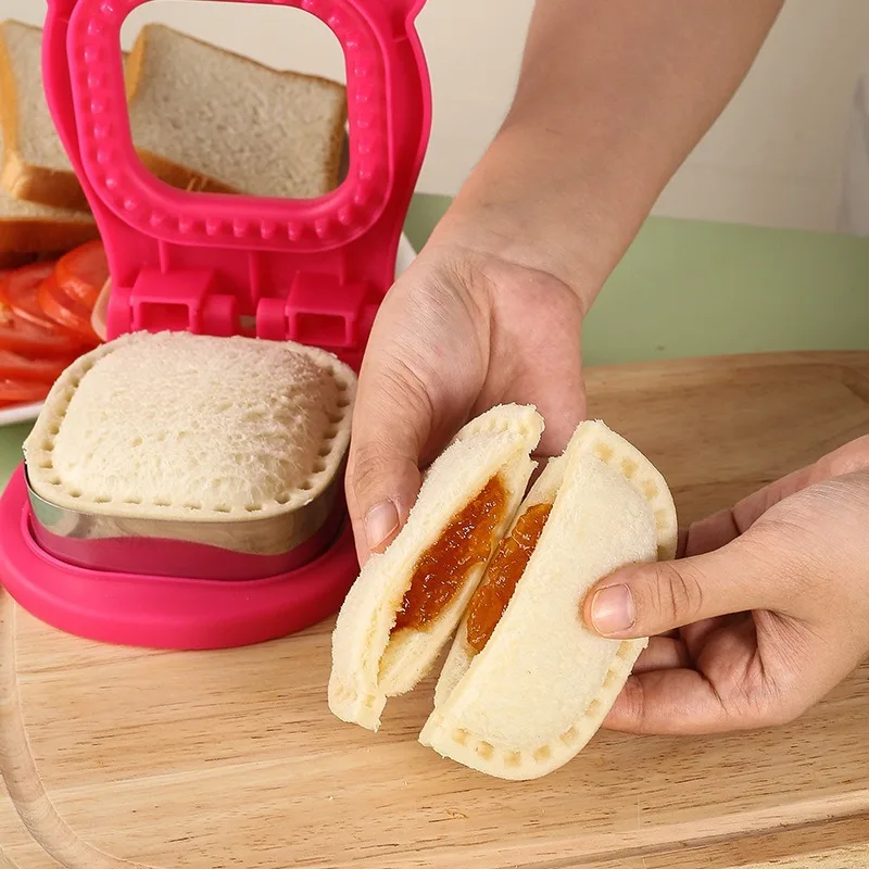 Sandwich cutting mold, breakfast maker, bento bread, toast filling mold, household baking product tool thumbnail 4