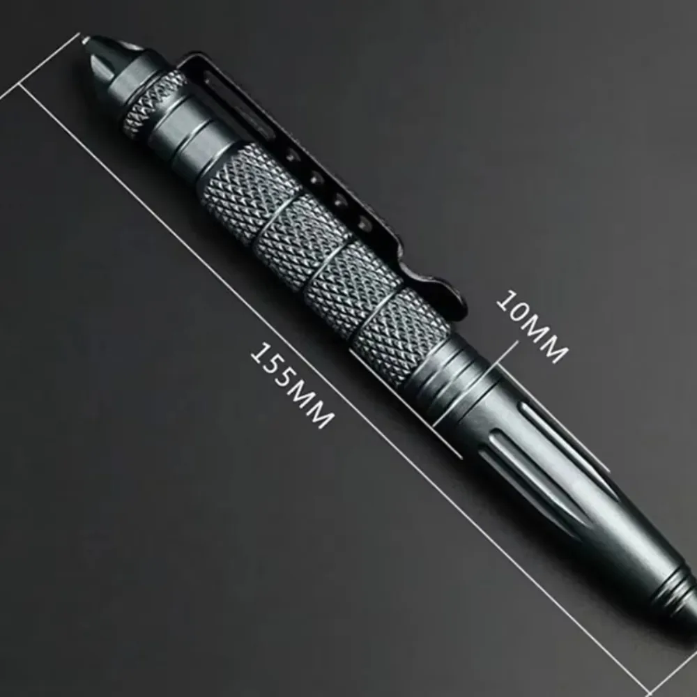 Military Tactical Pen Multifunction Aluminum Alloy Outdoor Camping Security Survival Tools Emergency Glass Breaker Survival Pen thumbnail 4