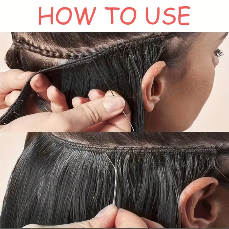 Belle Show Body Wave Hair Bundles for Women - Synthetic Hair Extensions , Natural Black thumbnail 4