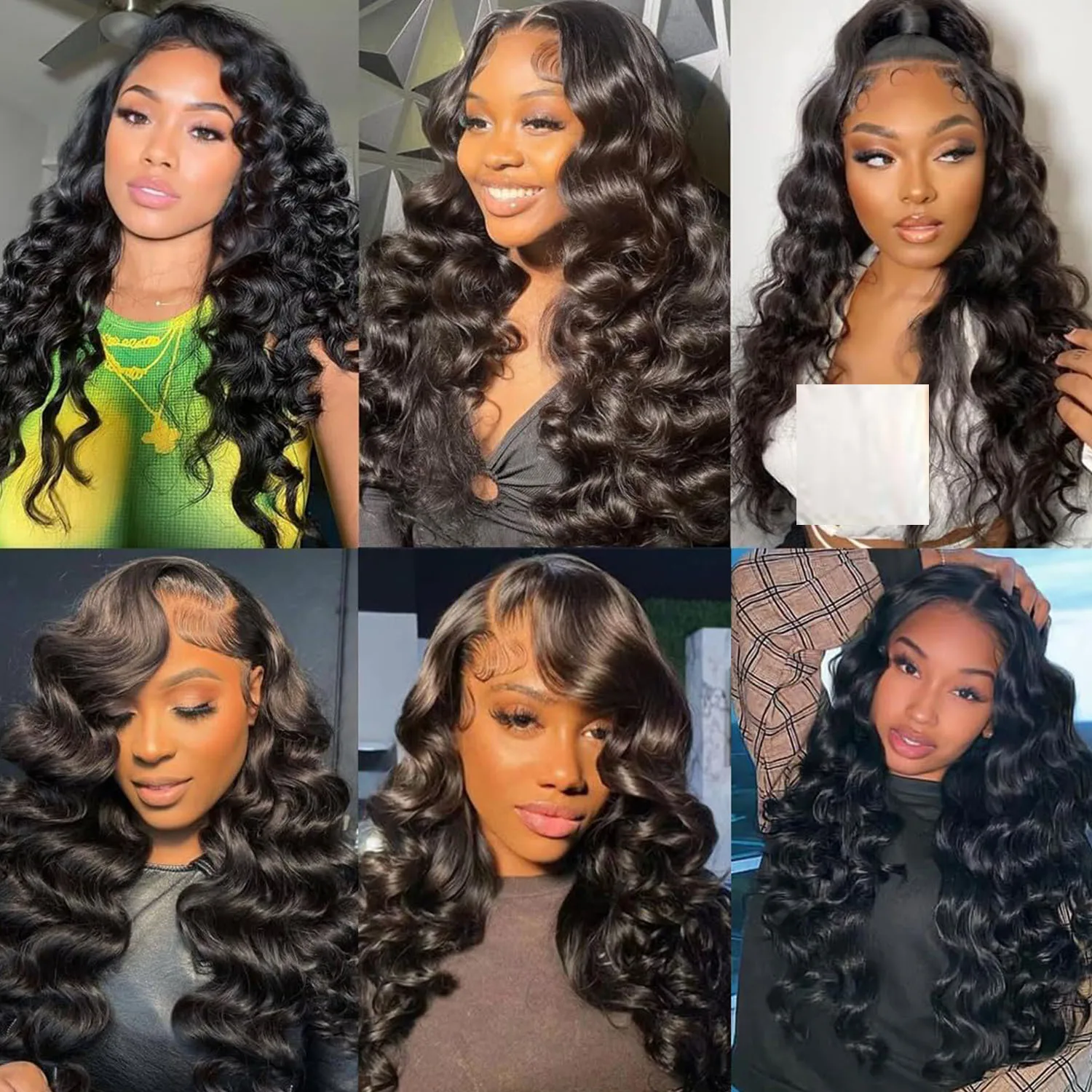Belle Show Body Wave Hair Bundles for Women - Synthetic Hair Extensions , Natural Black thumbnail 3