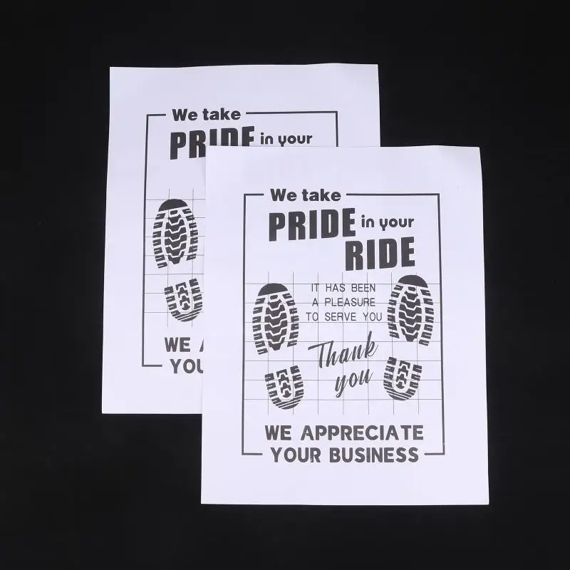 Car Floor Mat Disposable Waterproof Anti Slip Paper Pad Perfect for Automotive Interior Protection and Cleaning thumbnail 3