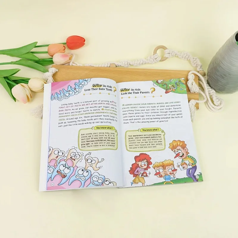 100000 Whys: Building the Ultimate Brain for Kids English Version Fun Science Cartoon Book Children's Early Education STEM Learn thumbnail 5