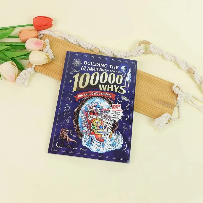 100000 Whys: Building the Ultimate Brain for Kids English Version Fun Science Cartoon Book Children's Early Education STEM Learn thumbnail 2