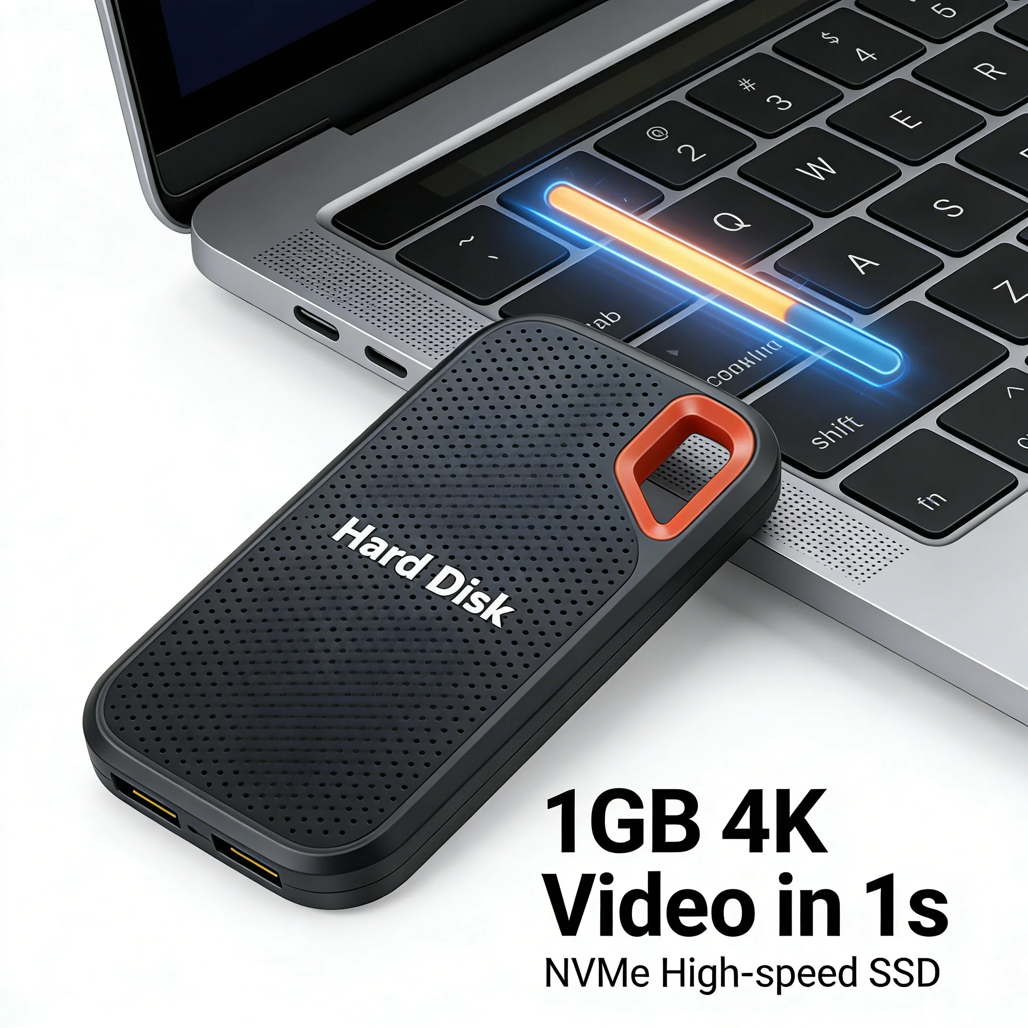 External Solid State Drive 2TB Portable SSD USB 3.2 Gen2 Fast Data Transfer Secure Storage for Important Files thumbnail 3