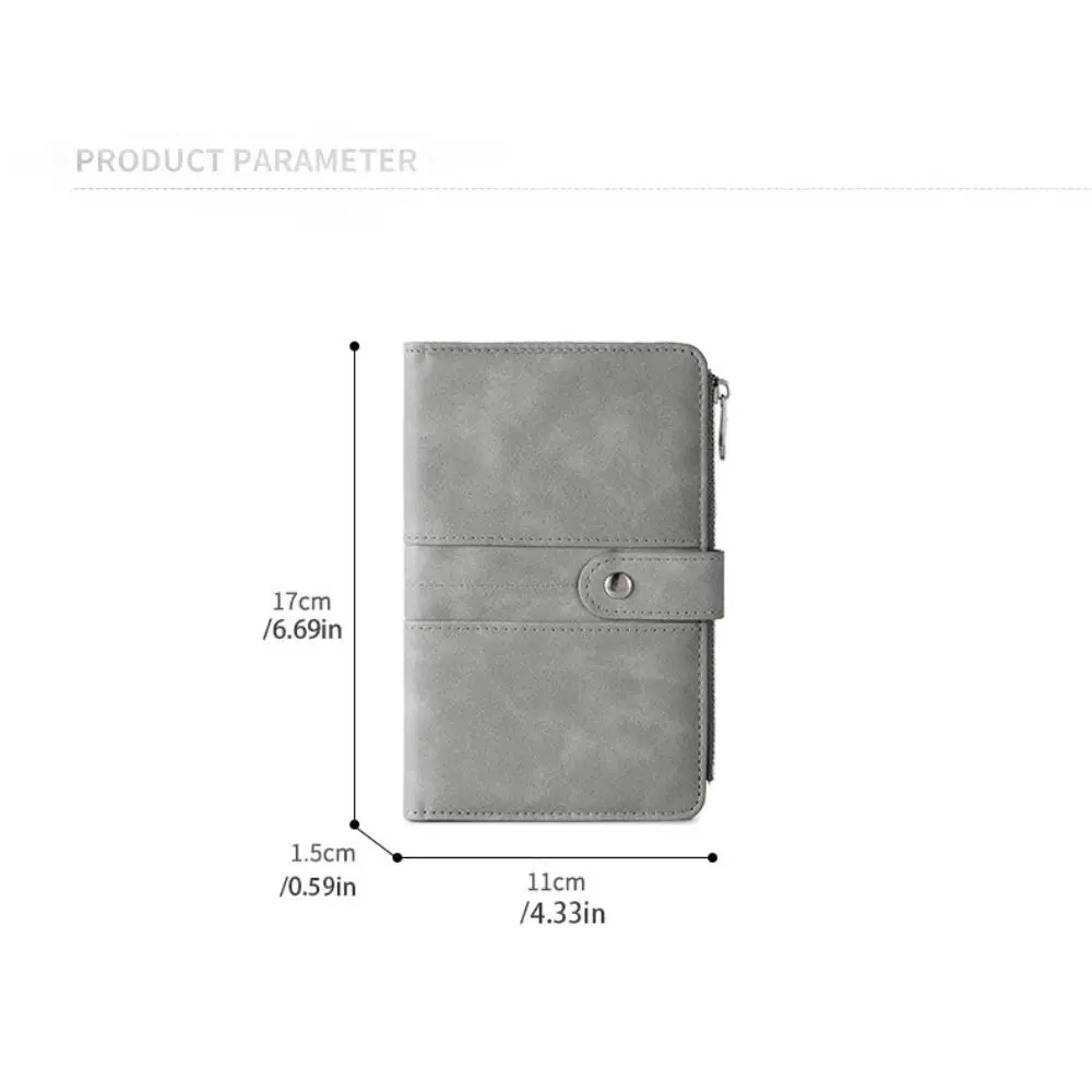 Portable Card Holder PU Passport Bag Purse Passport Cover Travel Wallet Airplane Check-in Card Case Passport Clip Women thumbnail 6