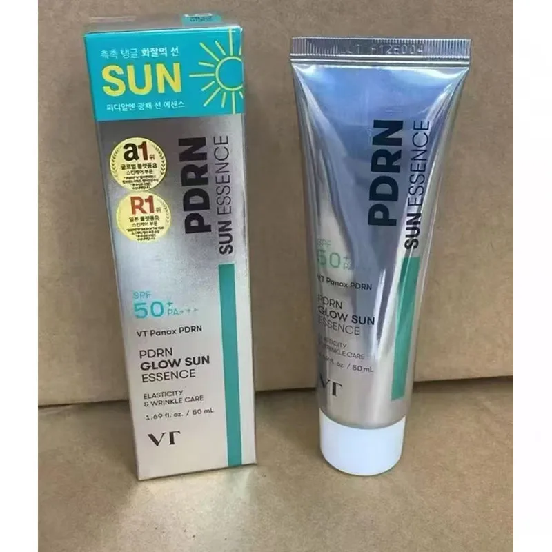 VT PDRN Glow Sun Essence 50ml SPF50+ PA++++ – Korean UV Protection Sunscreen, Hydrating Oil-Control,Boosts Elasticity for Care ﻿ thumbnail 3