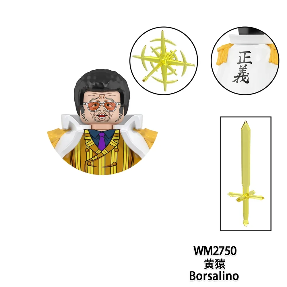40 Style Anime One Piece WM6189 WM6188 Japanese Cartoon Series Character Figure Action Doll Model Children's Toy Gift thumbnail 3