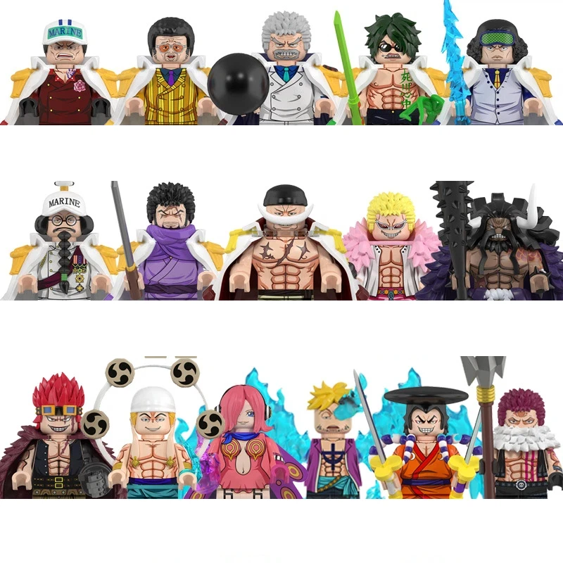 40 Style Anime One Piece WM6189 WM6188 Japanese Cartoon Series Character Figure Action Doll Model Children's Toy Gift thumbnail 6