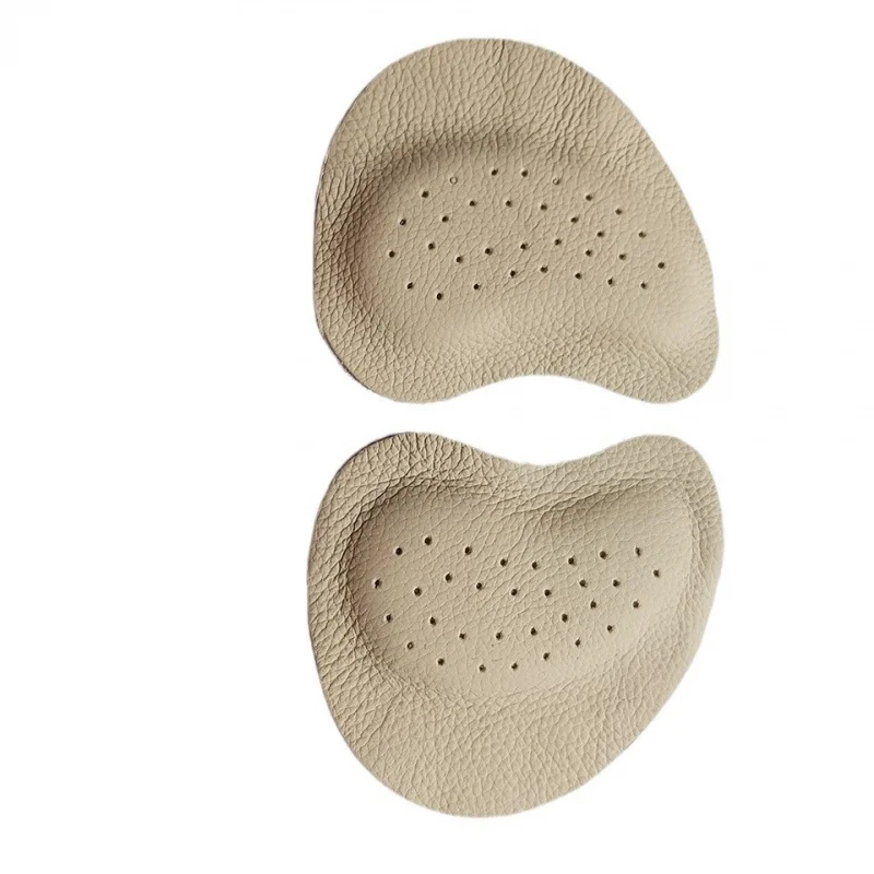1 Double layer cowhide half size insole, high heels, anti slip pad, front foot pad, pain relief, sweat absorption, anti slip thumbnail 5