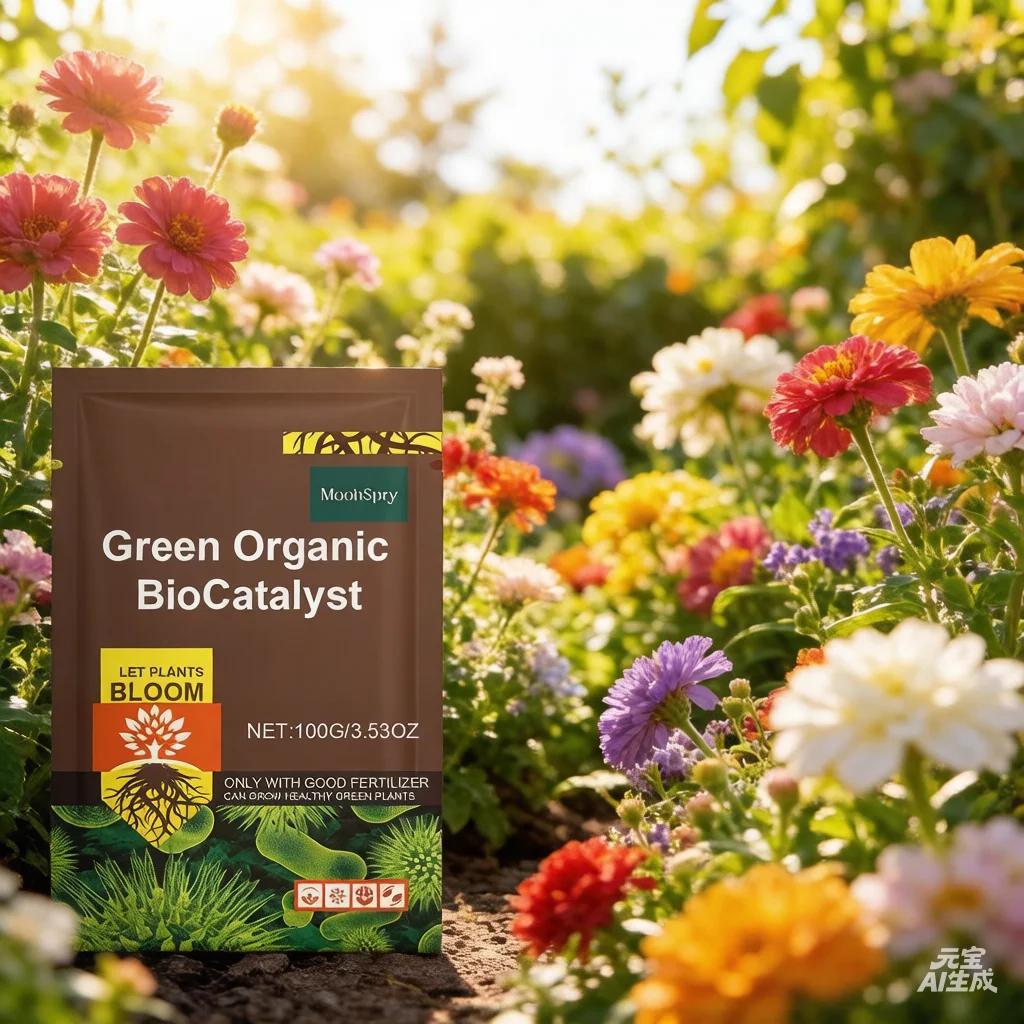 Home Garden Green Organic Bio-catalyst, Potted Plant Flower Nutrient, Nitrogen Phosphorus Potassium Fertilizer Nutrients