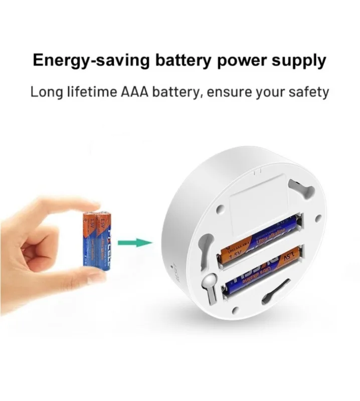 EWelink Zigbee Smart Smoke Alarm Battery Powered Ideal for Hotels and Homes Remote Control Compatible with Alice and Google Home thumbnail 6