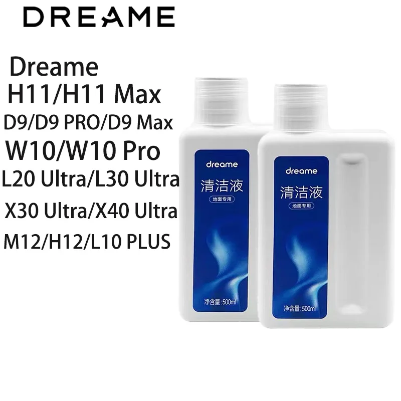 Original Liquid Dreame W10，L10 Ultra，L10S Pro Ultra，D9Max， X40 Pro Ultra vacuum cleaner special floor cleaning Fluid 500ml