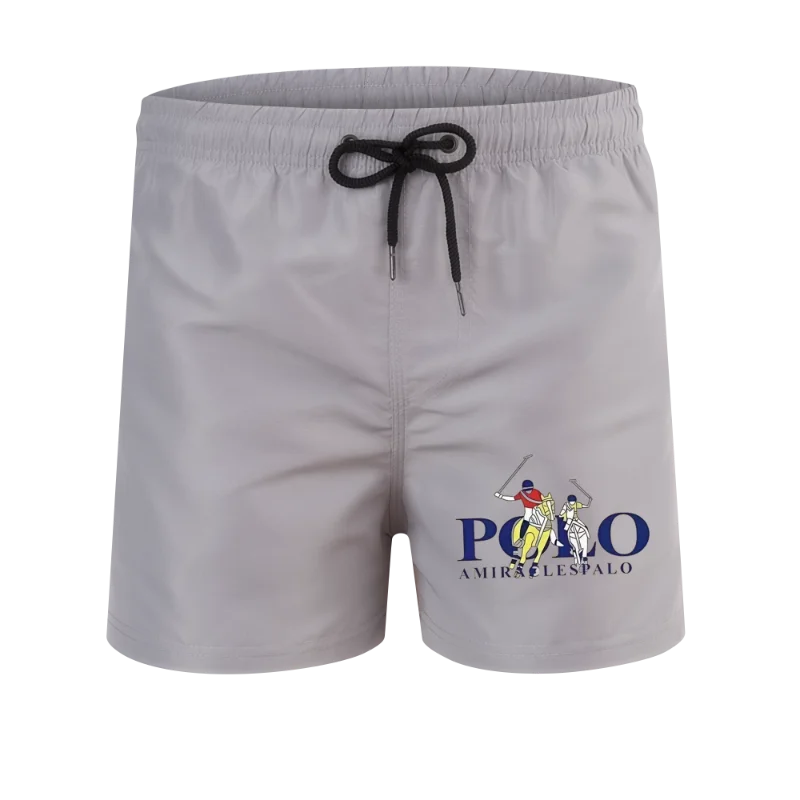 2026 Men's Summer Breathable Beach Pants, Low-Waist Sexy Swimsuit, Belted Casual Pants, Surfing, Volleyball, Running Shorts