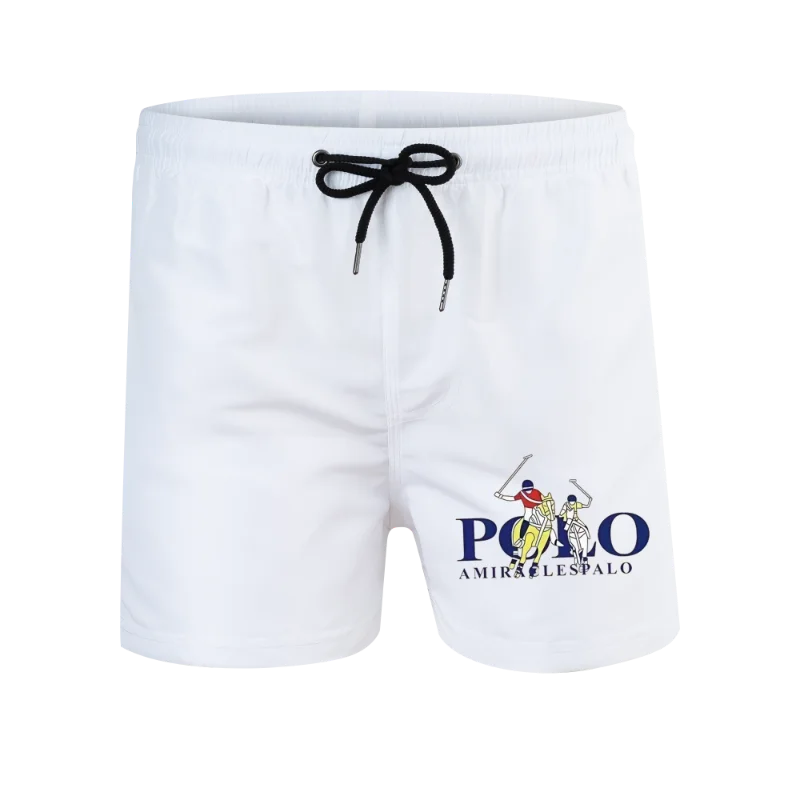2026 Men's Summer Breathable Beach Pants, Low-Waist Sexy Swimsuit, Belted Casual Pants, Surfing, Volleyball, Running Shorts thumbnail 6