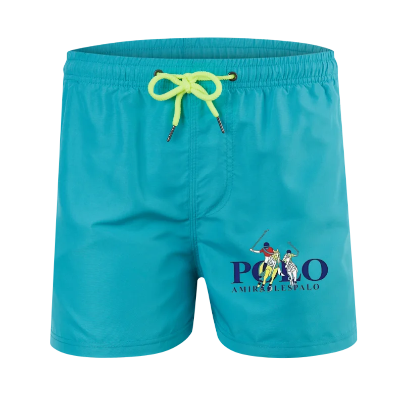2026 Men's Summer Breathable Beach Pants, Low-Waist Sexy Swimsuit, Belted Casual Pants, Surfing, Volleyball, Running Shorts thumbnail 4