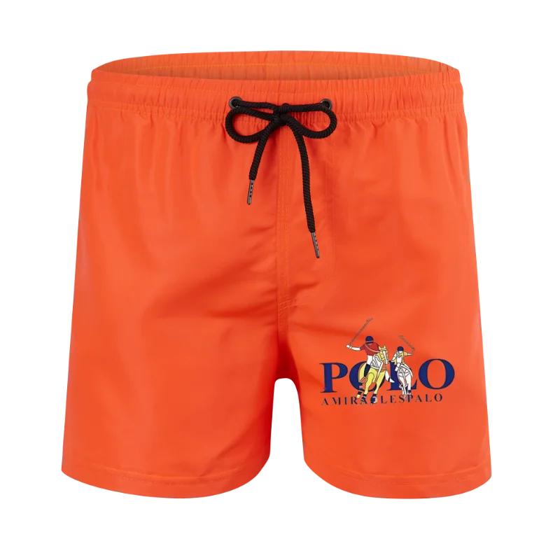 2026 Men's Summer Breathable Beach Pants, Low-Waist Sexy Swimsuit, Belted Casual Pants, Surfing, Volleyball, Running Shorts thumbnail 2