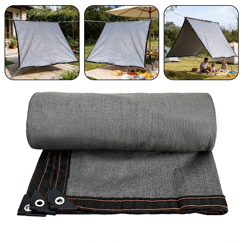 Summer Shade Membrane for Car Tent Shelter UV Protection Awning Tent Camping Sunshade Net Privacy Awning Tent Sun Shade Net thumbnail 3