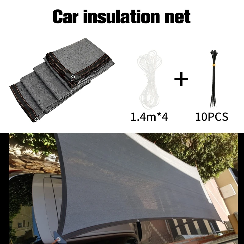 Summer Shade Membrane for Car Tent Shelter UV Protection Awning Tent Camping Sunshade Net Privacy Awning Tent Sun Shade Net thumbnail 5