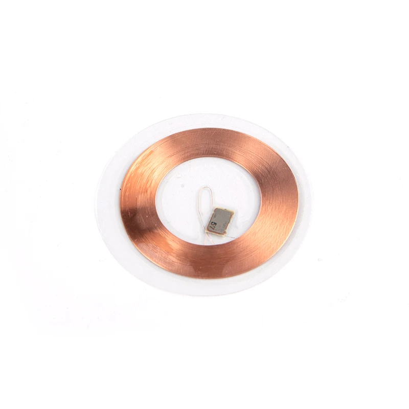 NEW Hot！5Pcs 125KHz ID T5577 Writable Rewritable Copper Coil Coin Card Keyfob RFID Ultra-thin Cell Phone Access Card thumbnail 6