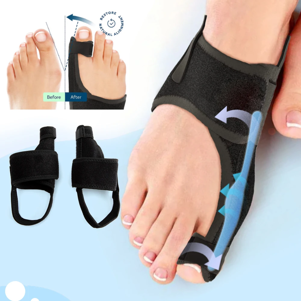 Toe Corrector Orthotics Bone Thumb Adjuster Hammer Protector Hallux Valgus Corrector Bunion Corrector Orthopedic Tool Care Tools thumbnail 6