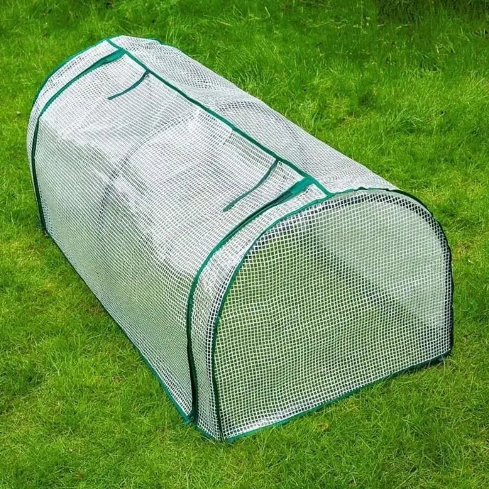 Transparent Mini Plant Greenhouse Plastic Waterproof Insulation Cover Bird-proof Efficient Protect Plant Grow Tent Backyard thumbnail 4