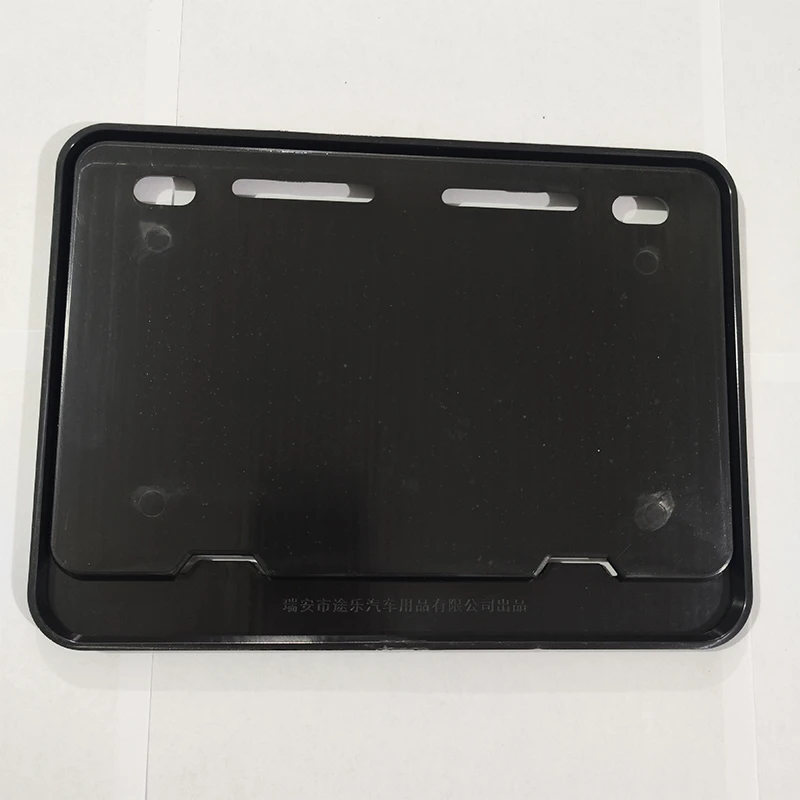 Motorcycle License Plate Bracket Set​ - Universal Rustproof Frames for Front & Rear, Durable & Easy to Install, Fits Most Bikes thumbnail 4