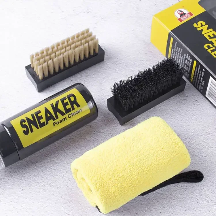 Boot Shoe Fresheners Shoes Cleaner Suit Foam Dry Cleaning 150ML Water-Free Foam Sneakers Cleaning Shoe Brush White Shoe Suede thumbnail 3