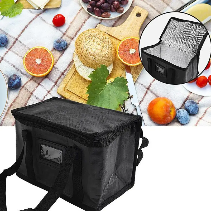 1Pc 28-70L Insulated Thermal Cooler Bag Drink Storage Large Chilled Bags Tin Foil Lunch Foods Lunch Box Multiple Capacities NEW thumbnail 2