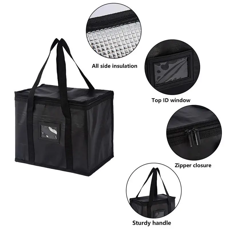 1Pc 28-70L Insulated Thermal Cooler Bag Drink Storage Large Chilled Bags Tin Foil Lunch Foods Lunch Box Multiple Capacities NEW thumbnail 4