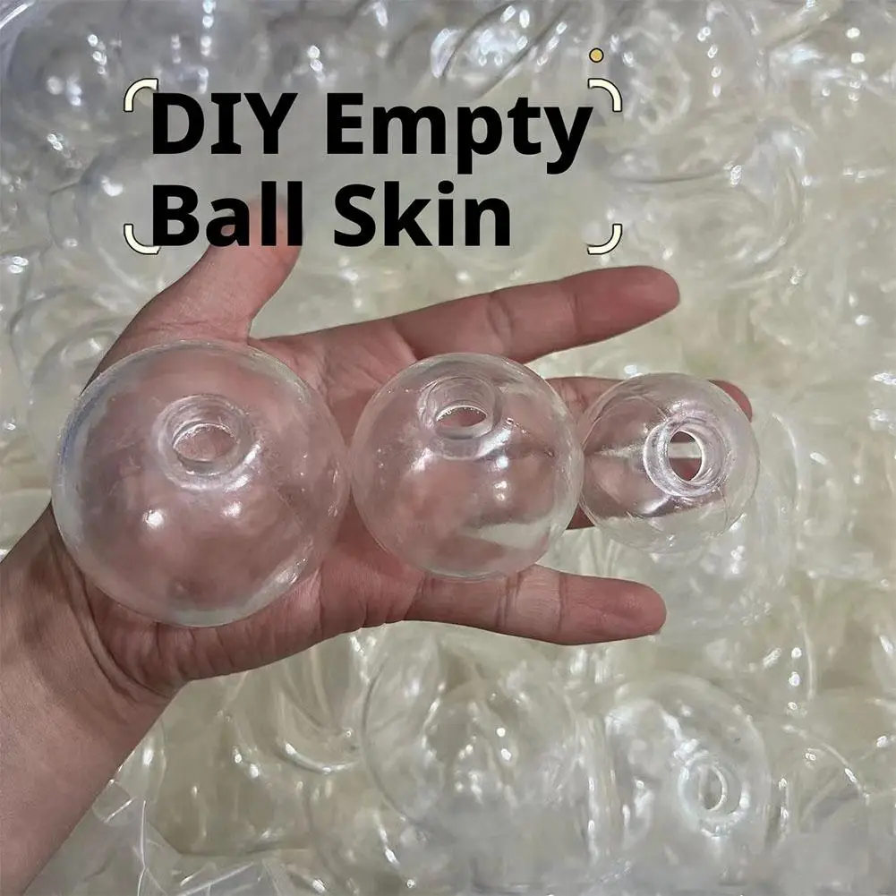 10PCs Sphere Jewelry TRP Casting Molds Tools DIY Empty Ball Skin Handmade Ball Decompression Slow Rebound Toy thumbnail 2