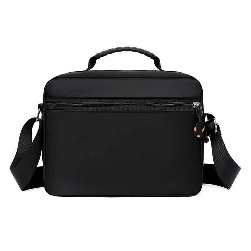 Men's Large Capacity Waterproof Messenger Bag – Durable Nylon Crossbody with Multi-Pockets for Travel & Work thumbnail 5