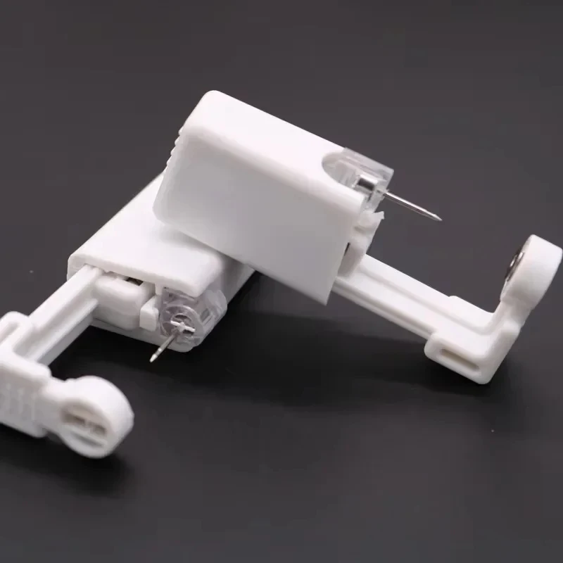 1-10pcs Safety Ear Piercing Gun Kit Women Men Disposable White Plastic Sterile Ear Piercing Device Fashion Simple Piercing Tools thumbnail 5