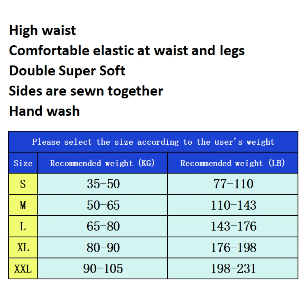Adult diapers are soft, skin-friendly and leak-proof, suitable for women during menstruation and the elderly sick in bed. thumbnail 5