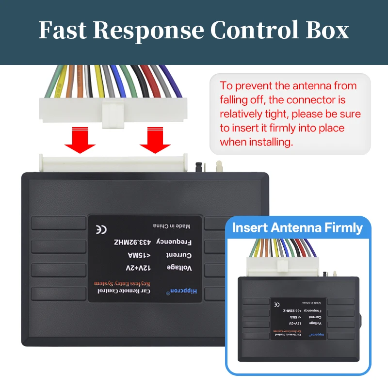 Car Remote Central Door Lock Keyless System Remote Control Car Alarm Systems Central Locking withAuto Remote Central Kit thumbnail 5