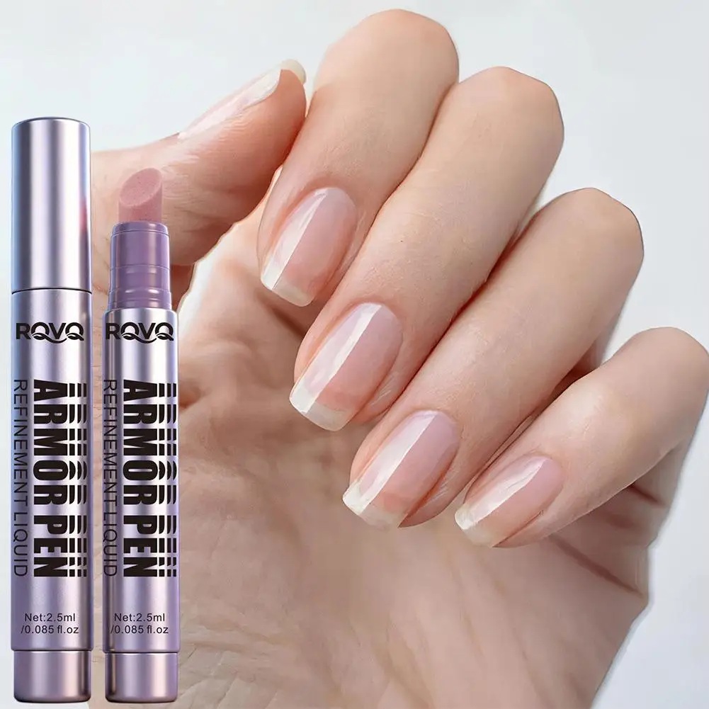 Nail Polish Pen,Cuticle Care Treatment Pen,Polishes And Smooths Cuticles,Pen Refinement Liquid Nail Art Pen Manicure Care Tools thumbnail 2