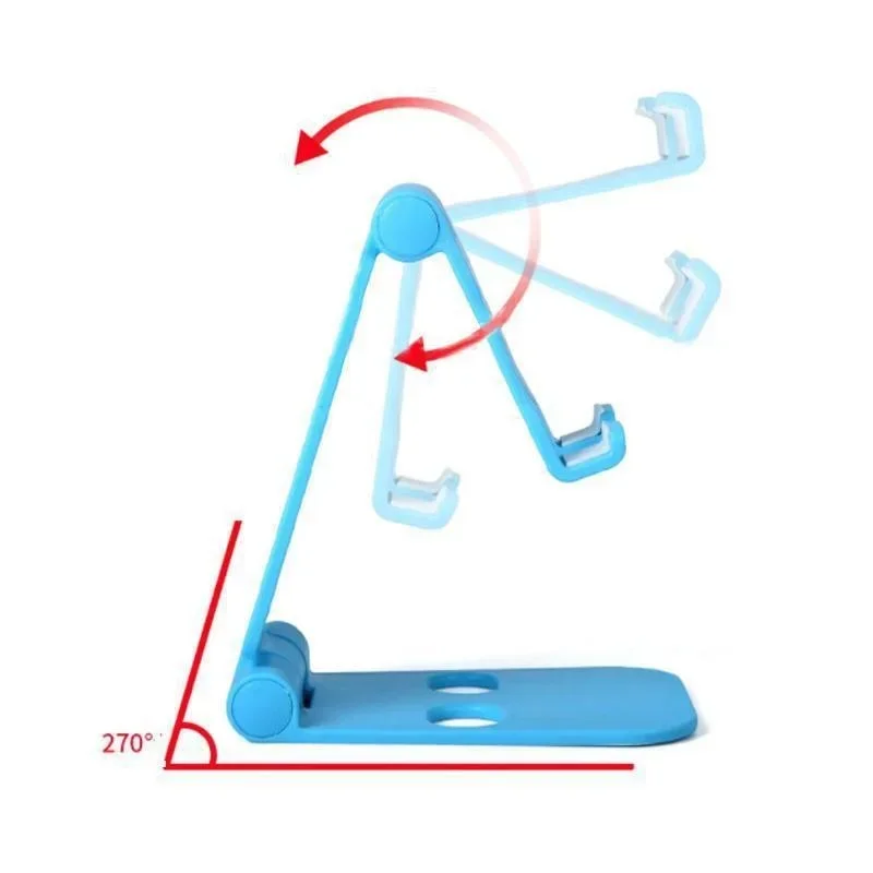 Universal Foldable Desk Phone Holder Mount Stand for Mobile Phone Holder for Tablet Desktop Holder thumbnail 3