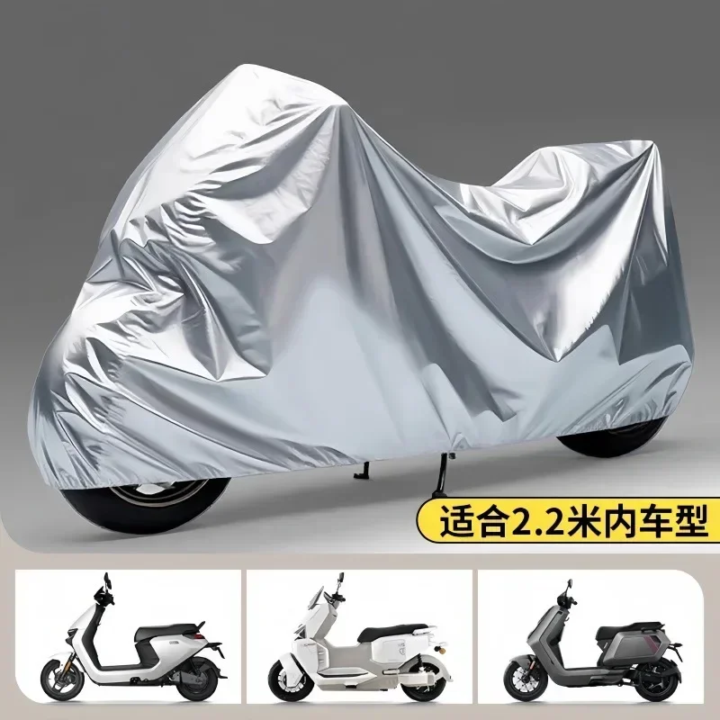 Motorcycle Outdoor Indoor Protective Cover Waterproof Bike Scooter Outdoor Rain Dust UV Proof Sun Protection Case Motorbike thumbnail 2