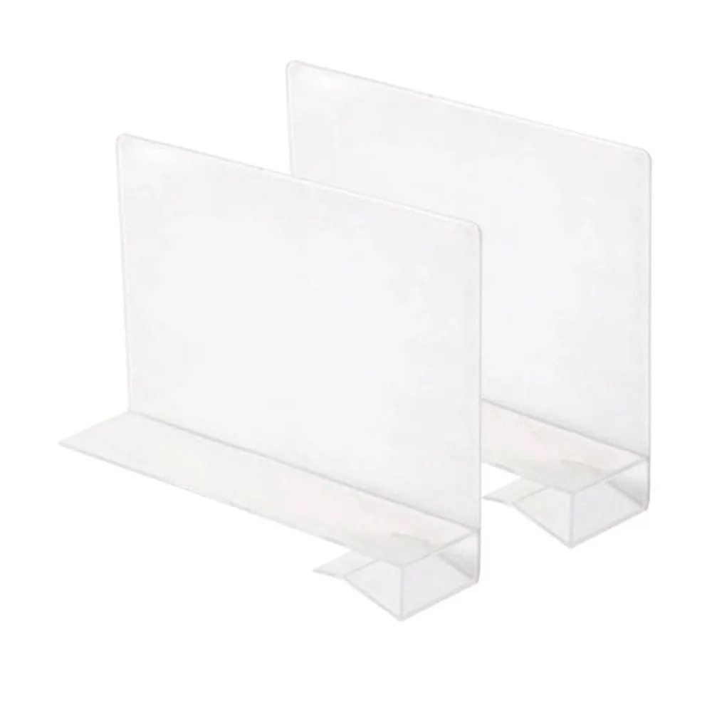 2Pcs Removable New Style Wardrobe Divider Sturdy Plastic Closet Organizer Adjustable Storage Separator Wardrobe Storage