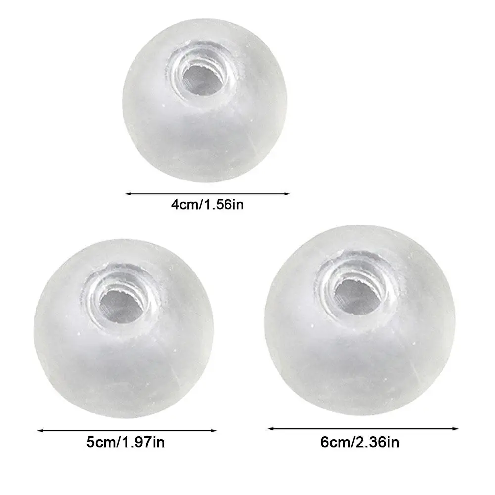 10pcs Creative Sphere Jewelry TRP Casting Molds Tools Diy Handmade Empty Ball Skin Slow Rebound Decompression Slow Rebound Toy thumbnail 6