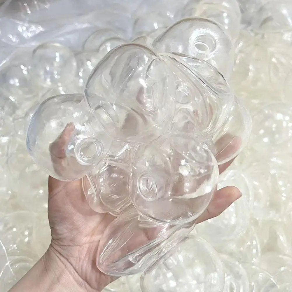 10pcs Creative Sphere Jewelry TRP Casting Molds Tools Diy Handmade Empty Ball Skin Slow Rebound Decompression Slow Rebound Toy thumbnail 2