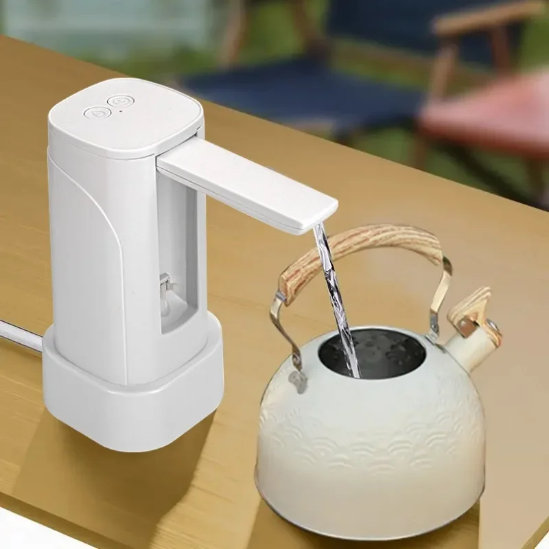 Folding Water Pump for Drinking Water  Automatic Electric Pump for Home Drinking Water Pump Portable Electric Water Dispenser thumbnail 5