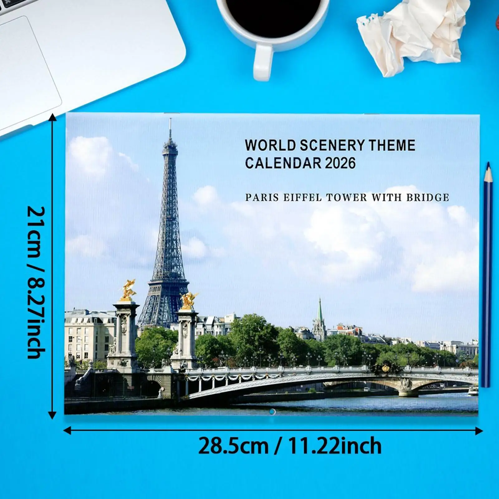 2026 Beautiful Landscape Monthly Wall Calendar Schedule Appointment Organizer Planner for Office School Bedroom Dorm Living Room thumbnail 6