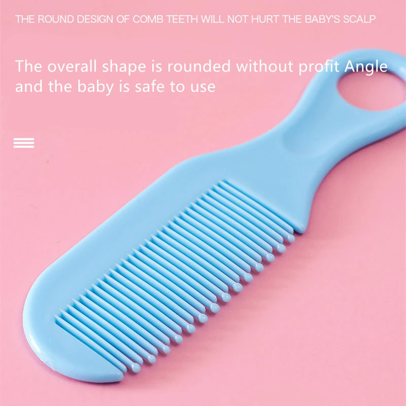6pcs Baby Care Set Hair Comb Grooming Brush Set Nail Trimmer Scissors Clipper Hygiene Kit Healthcare Tools Sets for Toddler Gift thumbnail 4