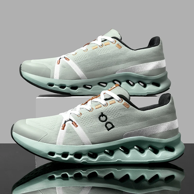 Running Shoes Carbon Board Speciality Marathon Men Sports Breathable Lightweight Women's Comfortable Athletic Nonskid Sneakers thumbnail 5