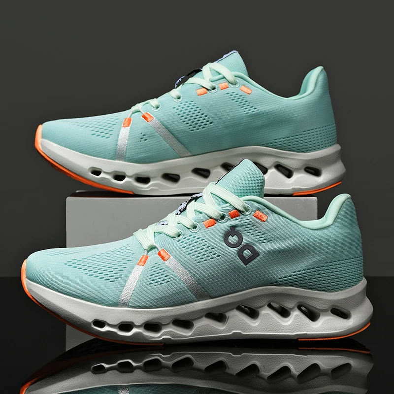 Running Shoes Carbon Board Speciality Marathon Men Sports Breathable Lightweight Women's Comfortable Athletic Nonskid Sneakers thumbnail 4