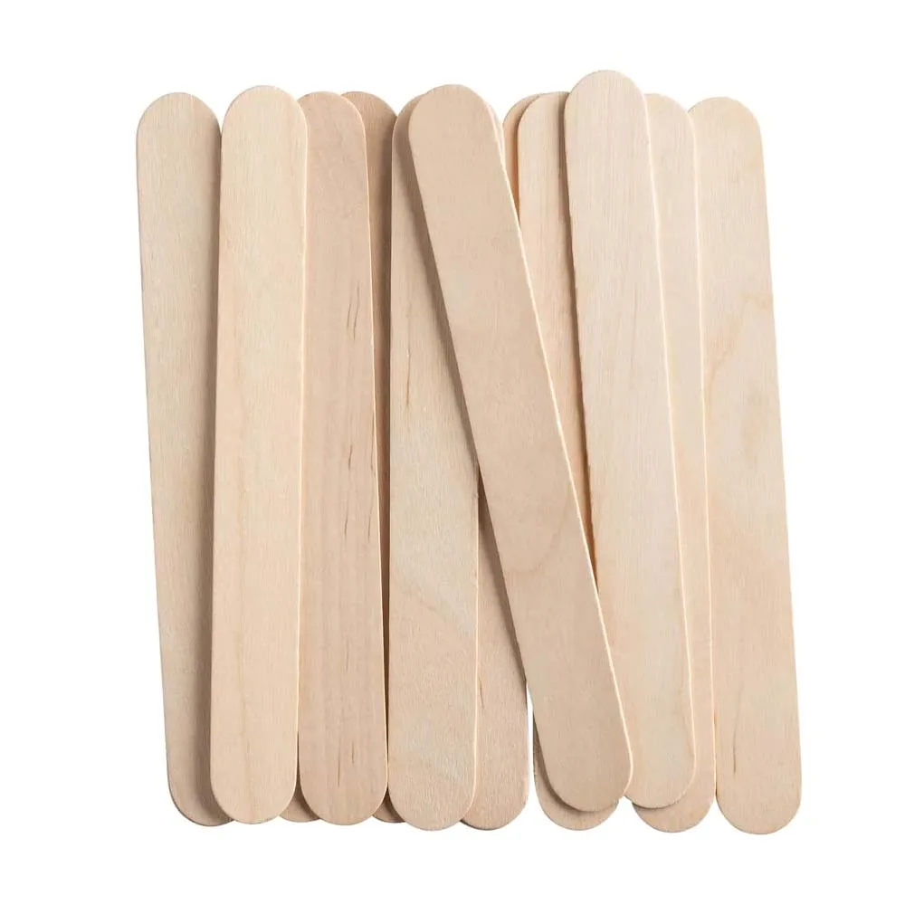 Resin Epoxy Stirring Sticks 10cm Wooden Popsicle Ice Cream Sticks 50/100/150Pcs DIY Handmade Home Art Classroom Supplies thumbnail 3